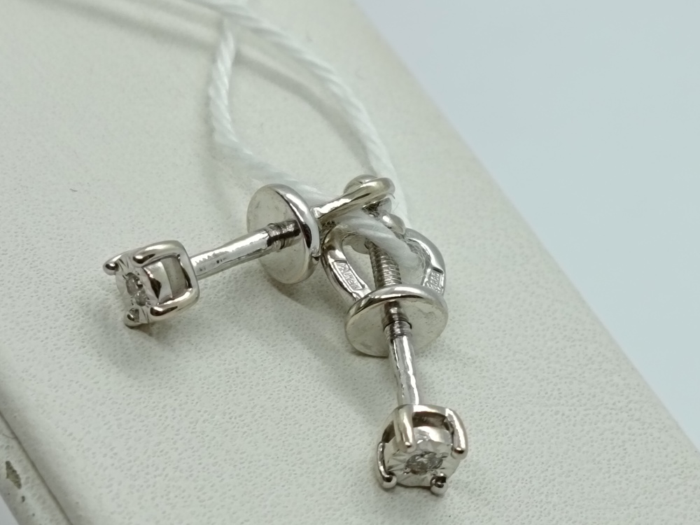 СЕРЬГИ БРИЛЛИАНТ (Au 585)