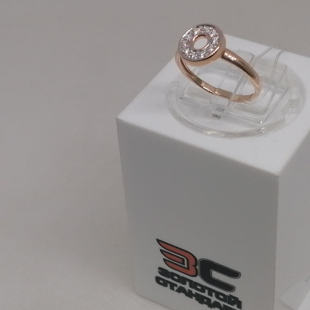 018779 КОЛЬЦО С КАМНЯМИ (Au 585)