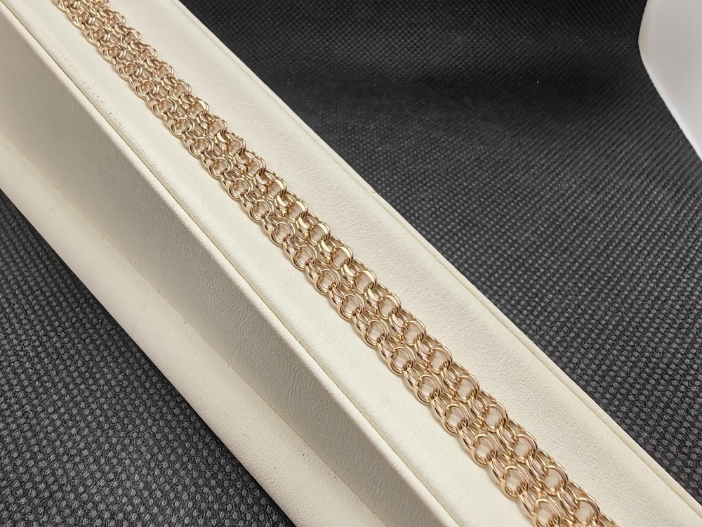 ЦЕПЬ ПОЛНОВЕСНАЯ Бисмарк (Au 585)