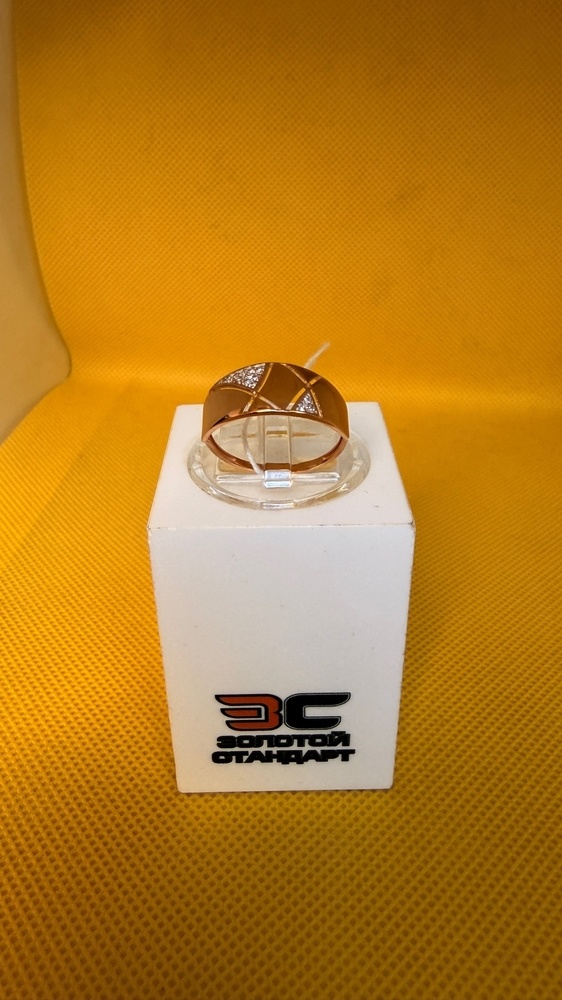 КОЛКМИ585 КОЛЬЦО С КАМНЯМИ (Au 585)