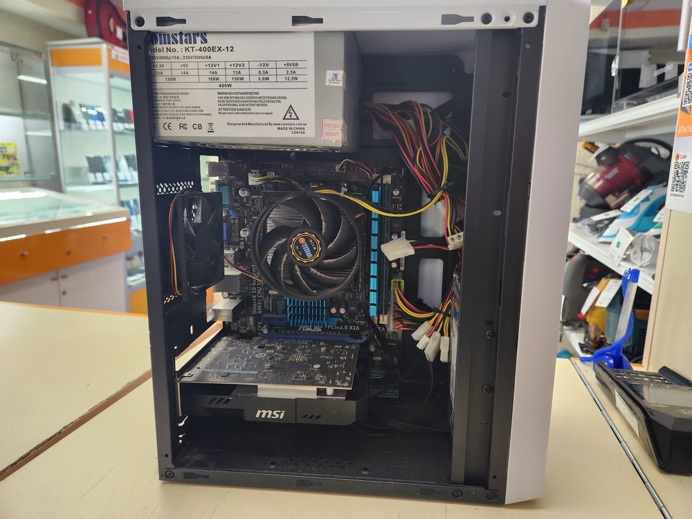 Системный блок Noname; FX-8320E, Radeon RX 550, 16 Гб, Нет, 1 Tb