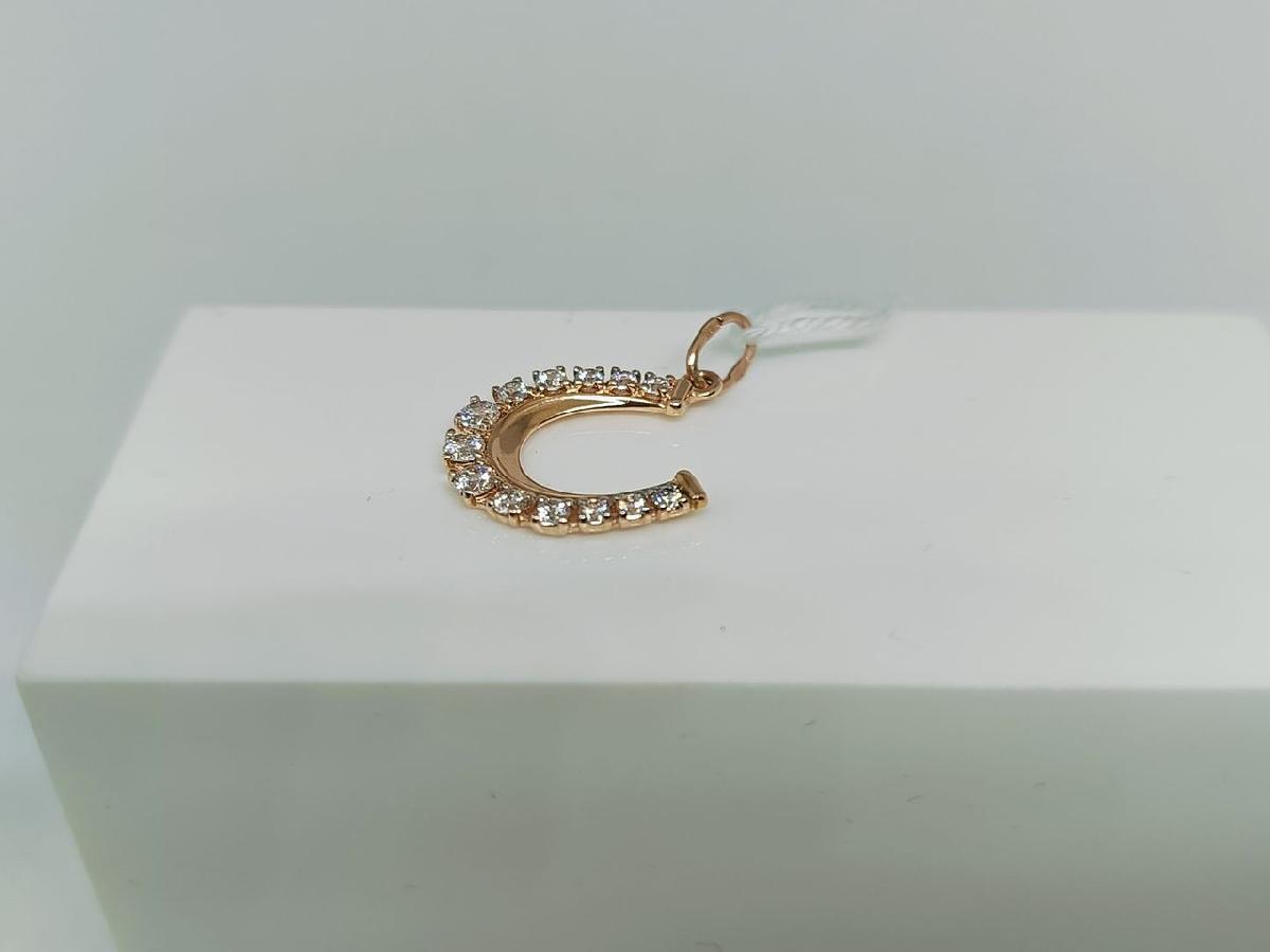 ПОДКМИ585 ПОДВЕСКА С КАМНЯМИ (Au 585)