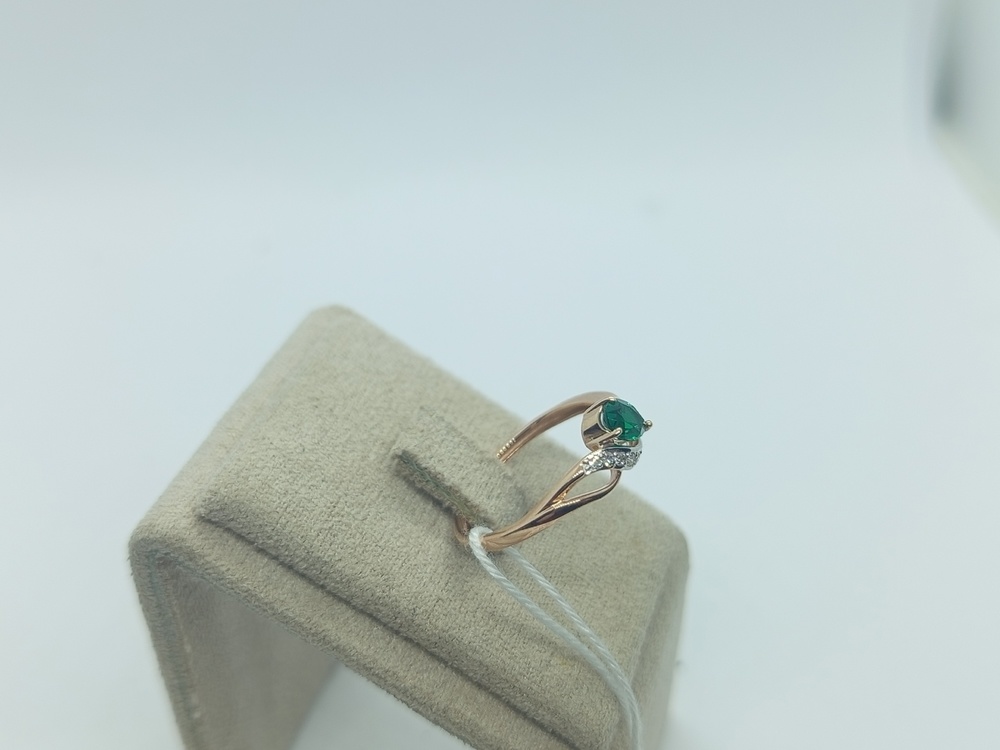 КОЛЬЦО БРИЛЛИАНТ Au 585