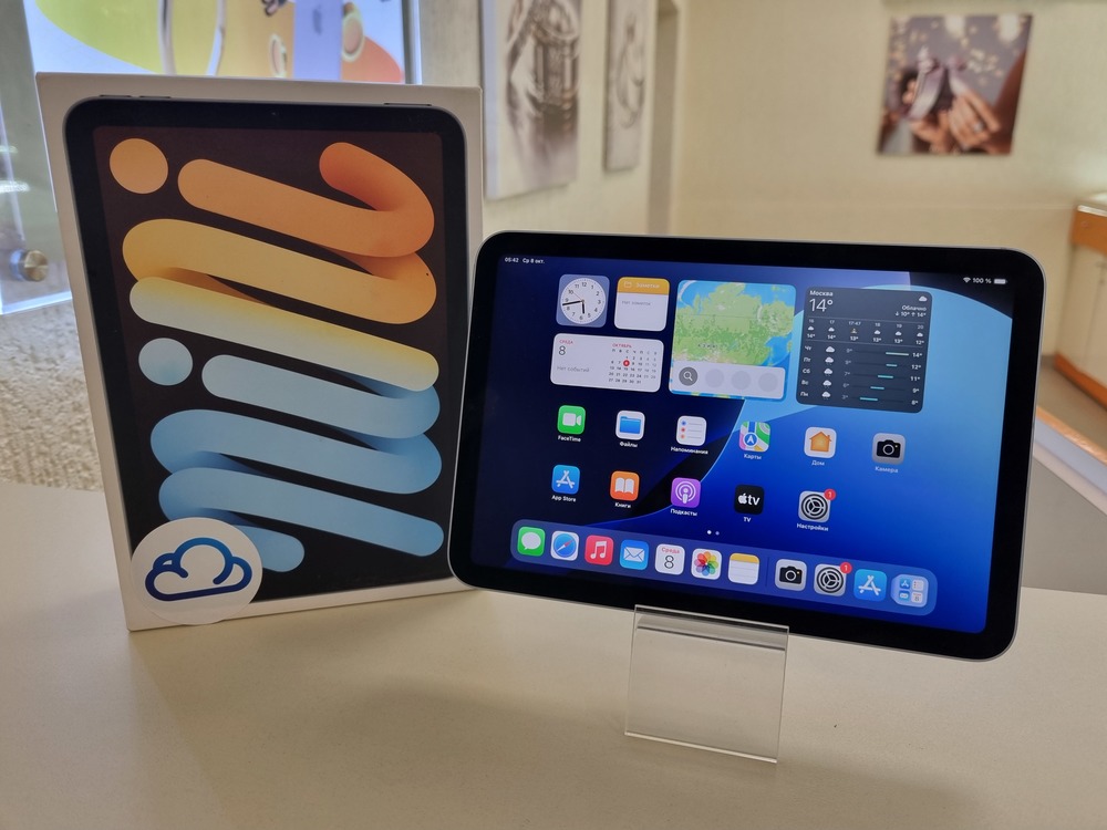 Планшет Apple iPad mini 7 256 ГБ (2024  A2995 Wi-Fi + Esim)