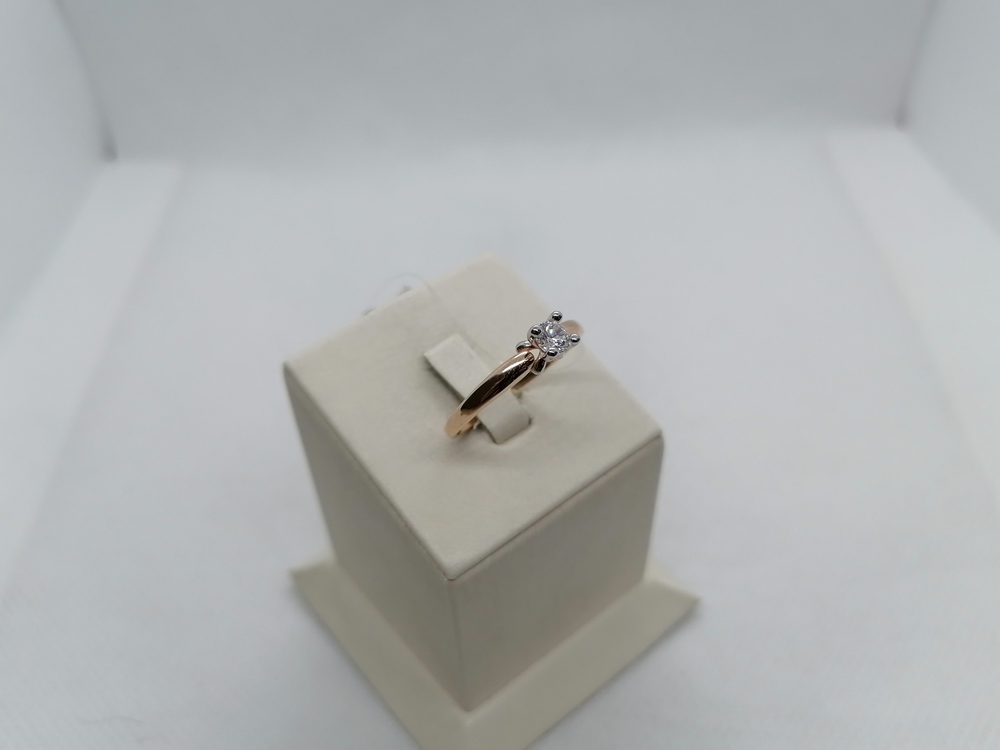 КОЛЬЦО С КАМНЕМ (Au 585)