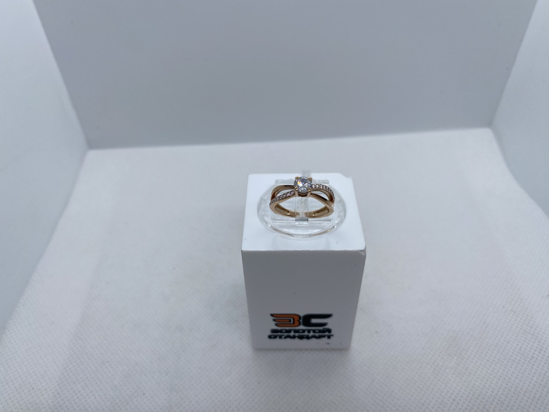 КОЛКМИ585 КОЛЬЦО С КАМНЯМИ (Au 585)