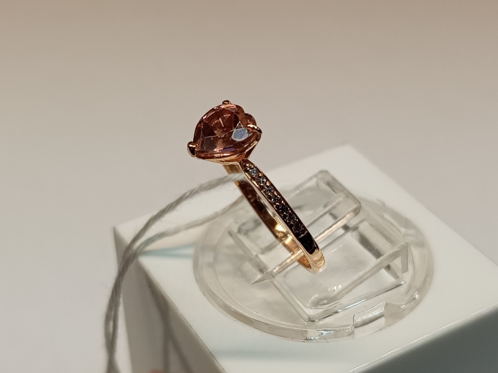 КОЛКМИ585 КОЛЬЦО С КАМНЯМИ (Au 585)