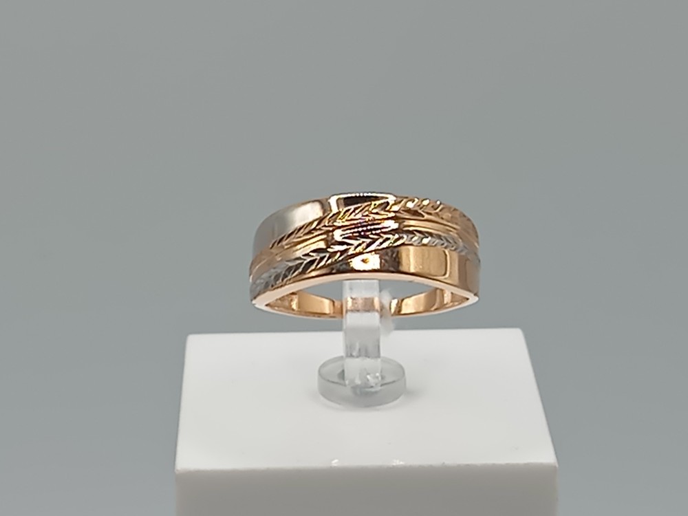 КОЛБКМ585 КОЛЬЦО БЕЗ КАМНЯ (Au 585)