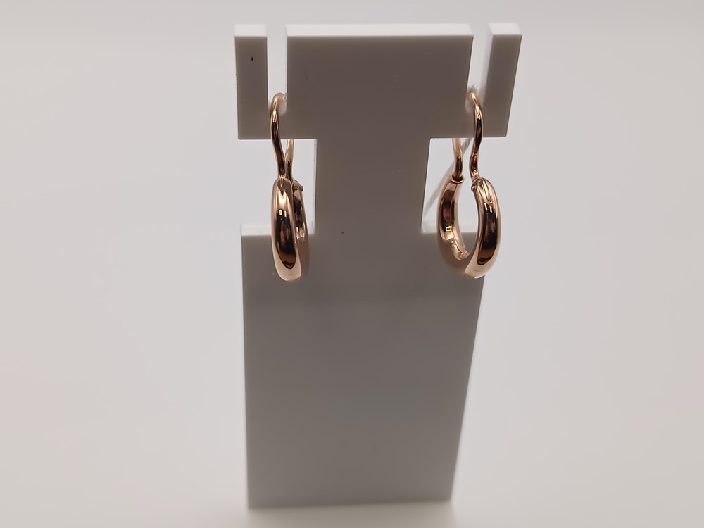 СБКМ585 СЕРЬГИ БЕЗ КАМНЯ (Au 585)