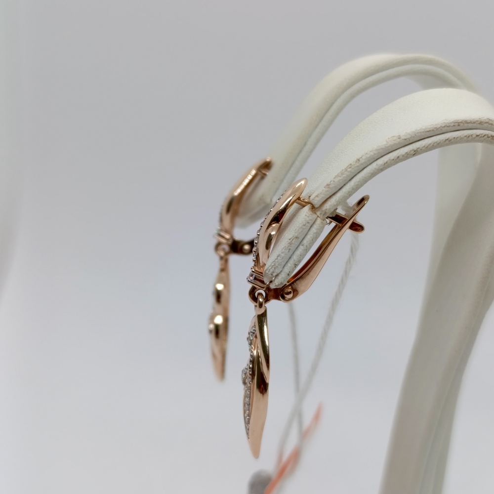 СЕРЬГИ С КАМНЯМИ (Au 585)