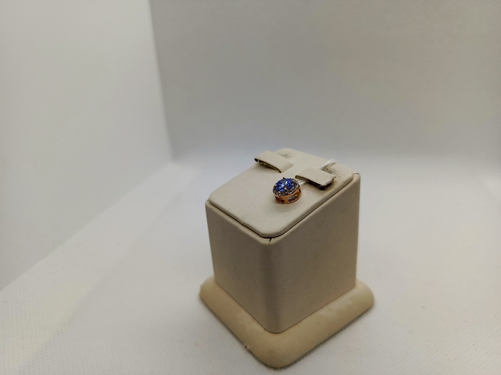 ПОДКМИ585 ПОДВЕСКА С КАМНЯМИ (Au 585)