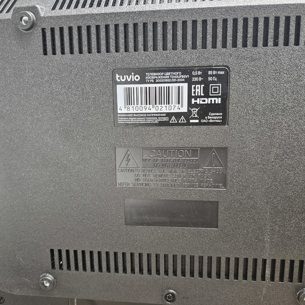 LED Телевизор Tuvio TD43UFBSV1