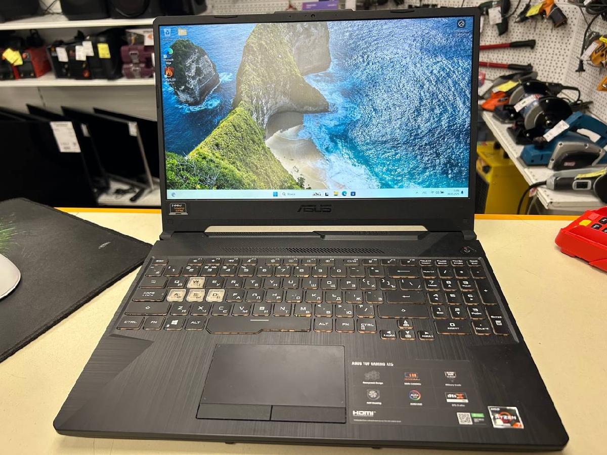 Ноутбук ASUS FX506i; Ryzen 7 4800H, GeForce GTX 1650 TI, 8 Гб, 256 Гб, Нет