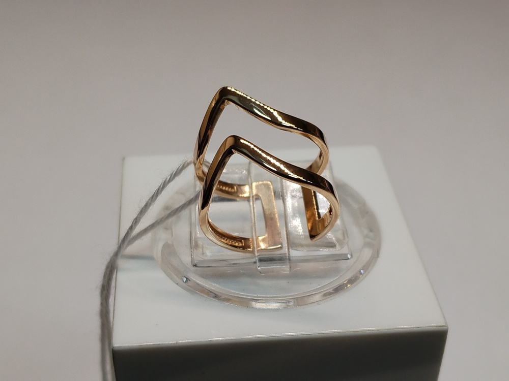 КОЛБКМ585 КОЛЬЦО БЕЗ КАМНЯ (Au 585)