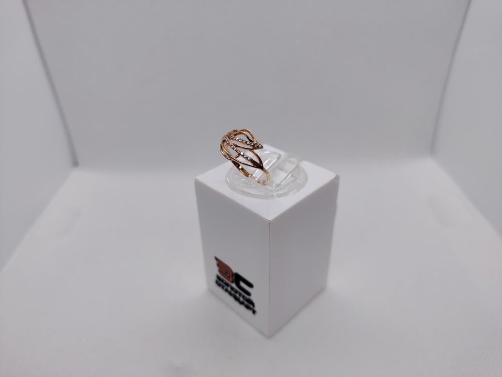 КОЛКМИ585 КОЛЬЦО С КАМНЯМИ (Au 585)