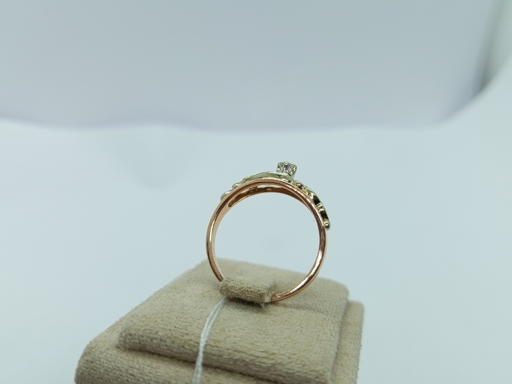 КОЛЬЦО БРИЛЛИАНТ Au 585