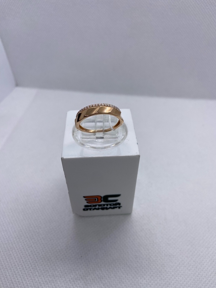 КОЛКМИ585 КОЛЬЦО С КАМНЯМИ (Au 585)