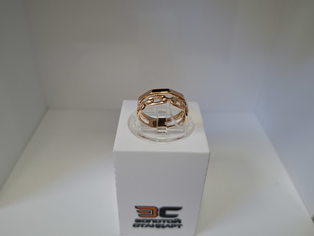 КОЛБКМ585 КОЛЬЦО БЕЗ КАМНЯ (Au 585)