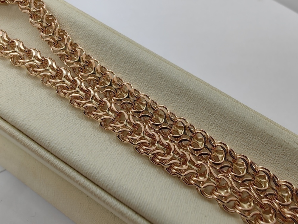 БРАСЛЕТ ПОЛНОВЕСНЫЙ Рамзес (Au 585)