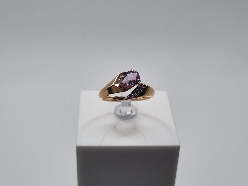 КОЛКМИ585 КОЛЬЦО С КАМНЯМИ (Au 585)