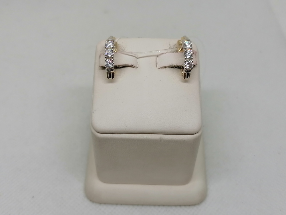 СЕРЬГИ С КАМНЯМИ (Au 585)