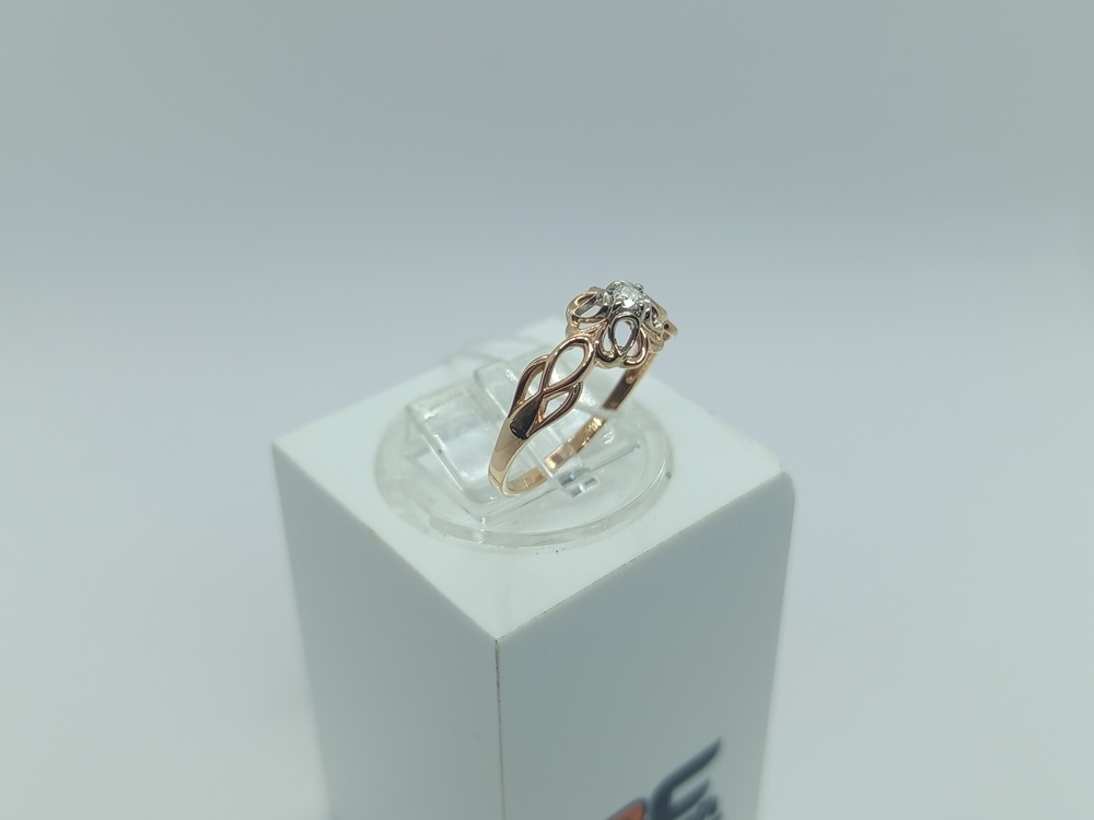 КОЛЬЦО БРИЛЛИАНТ Au 585