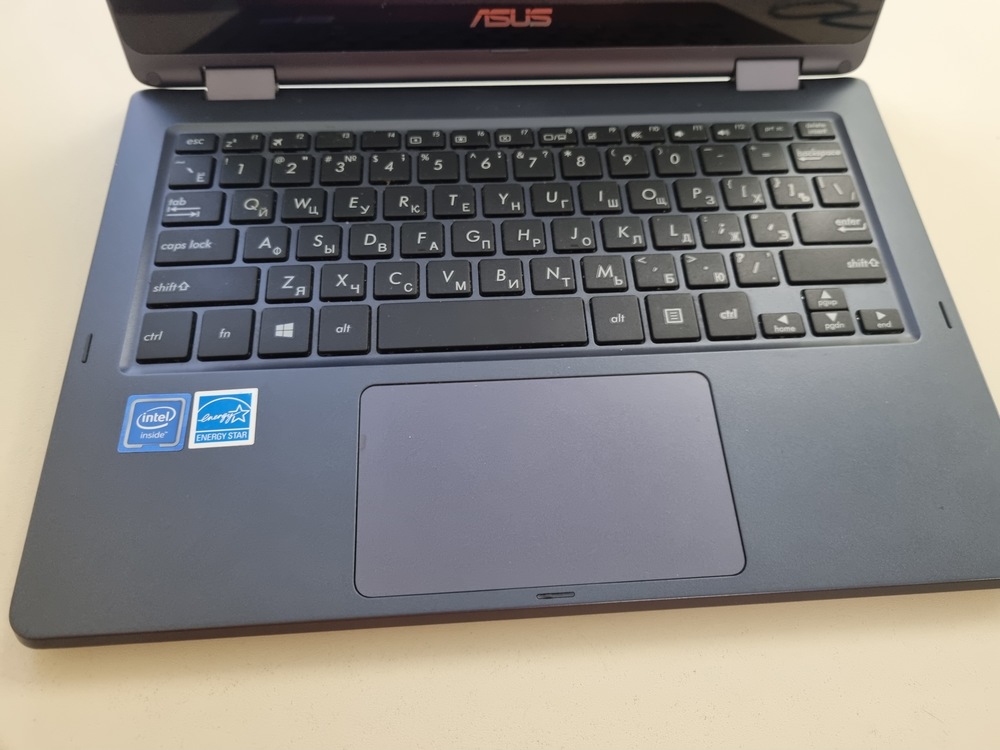 Ноутбук ASUS tp202n; Celeron N3350, HD Graphics, 4 Гб, 64 Гб, Нет