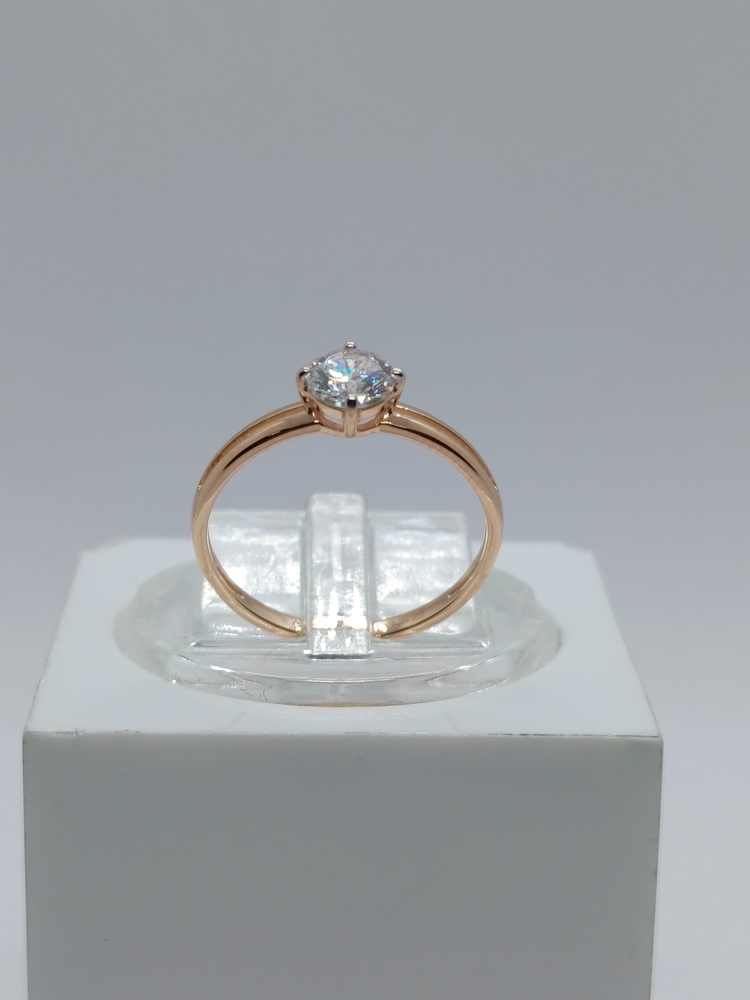 КОЛЬЦО С КАМНЕМ (Au 585)