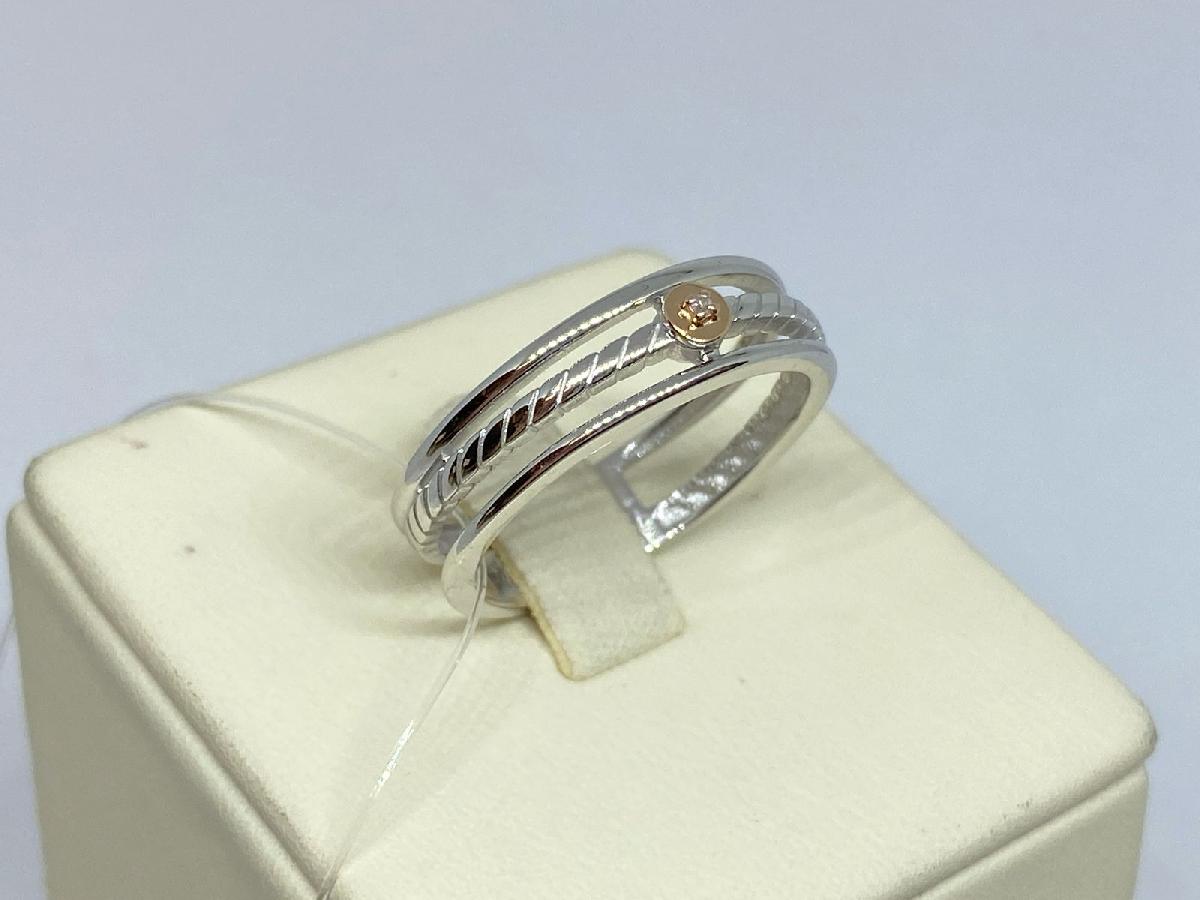 КОЛЬЦО БРИЛЛИАНТ (Ag 925)