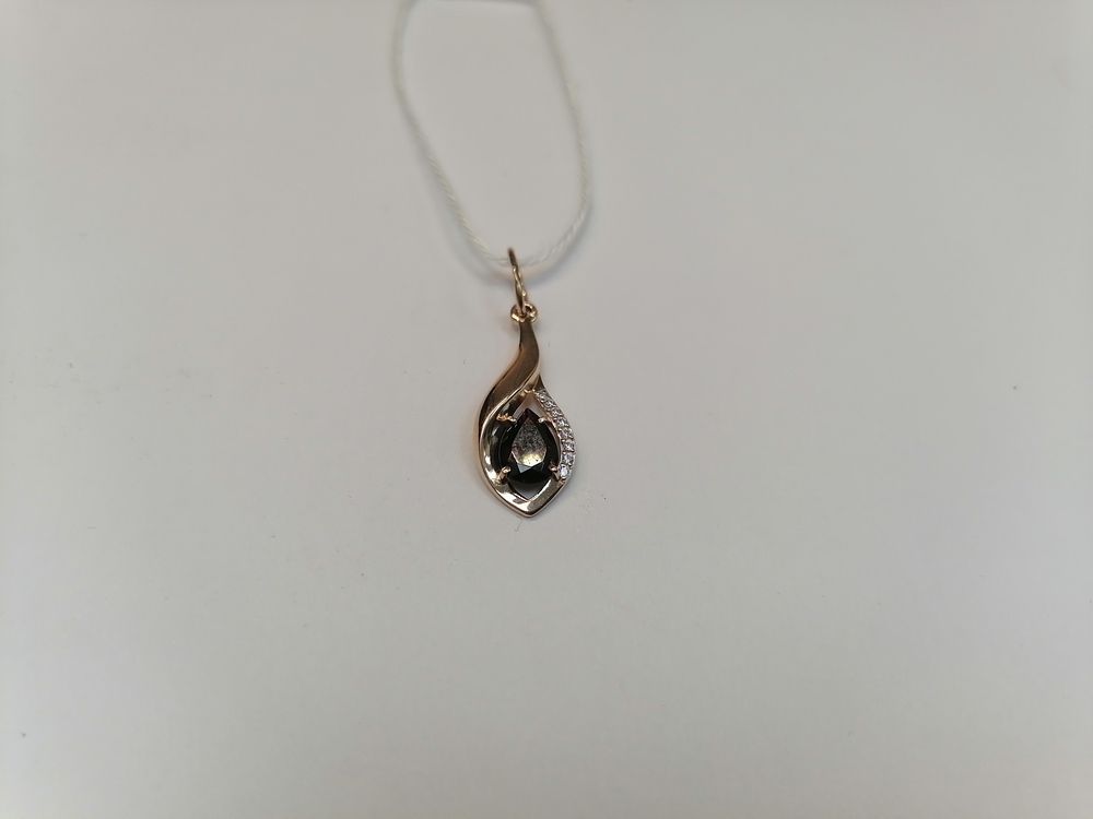 ПОДВЕСКА С КАМНЯМИ (Au 585)