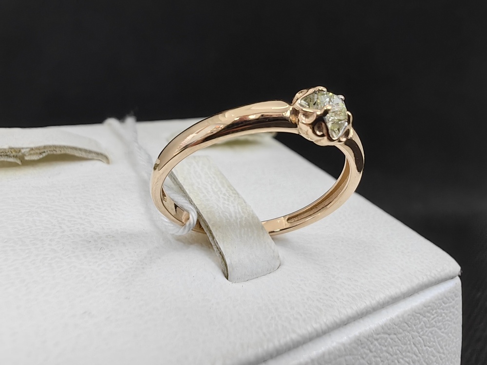 КОЛЬЦО БРИЛЛИАНТ Au 585