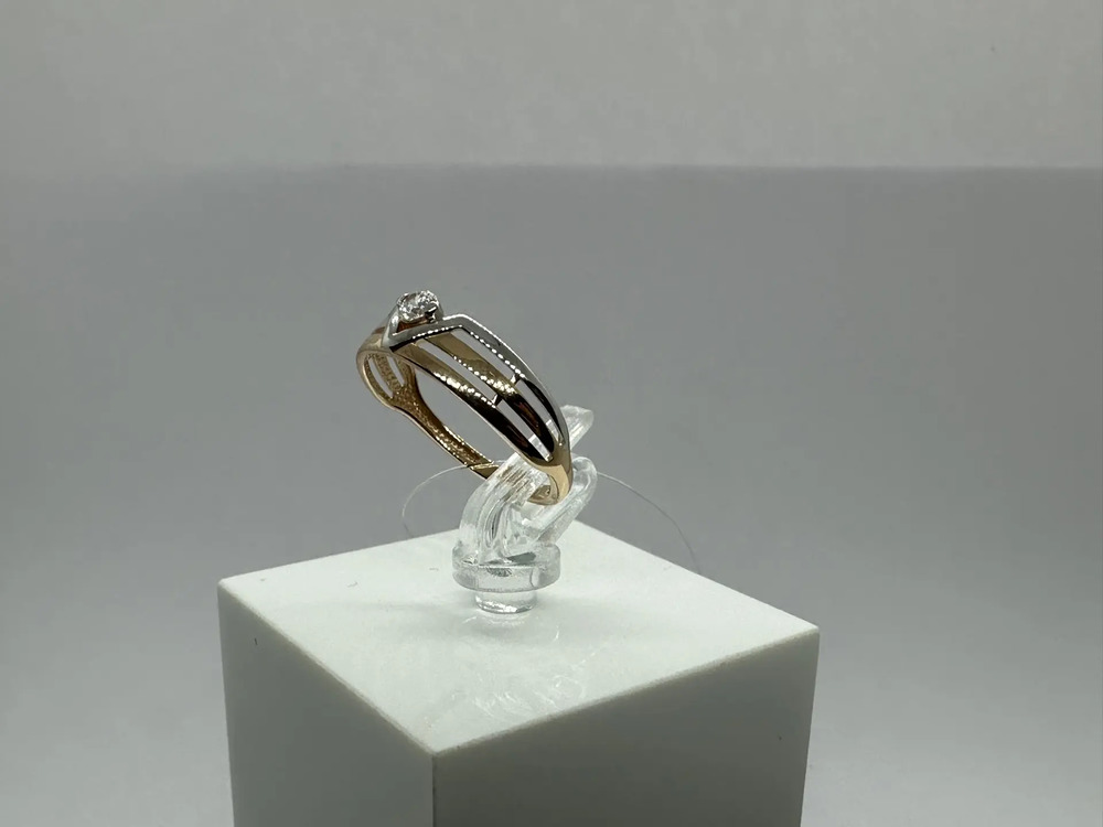 КОЛЬЦО С КАМНЕМ (Au 585)