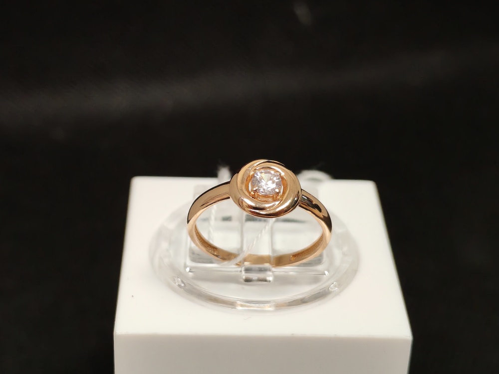 КОЛЬЦО С КАМНЕМ (Au 585)