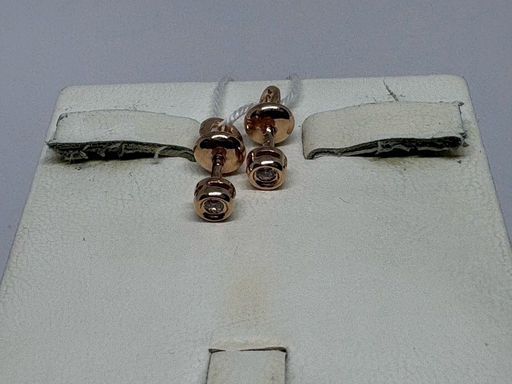 СЕРЬГИ ПУСЕТЫ (Au 585)