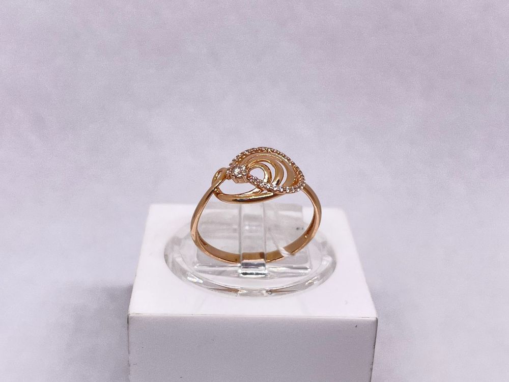 КОЛКМИ585 КОЛЬЦО С КАМНЯМИ (Au 585)