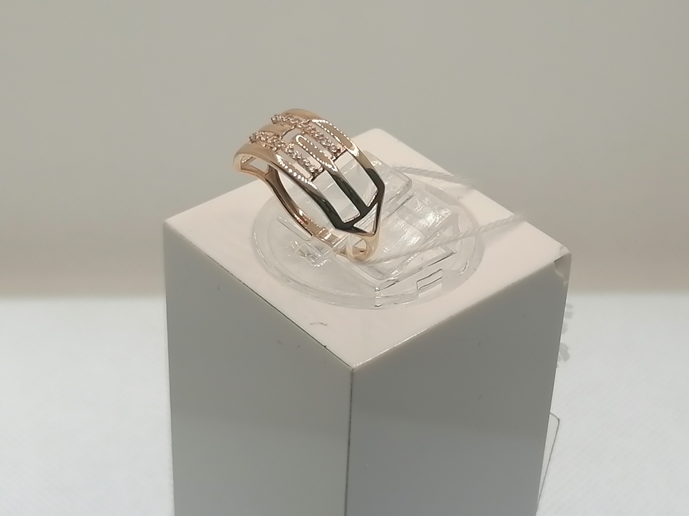КОЛКМИ585 КОЛЬЦО С КАМНЯМИ (Au 585)