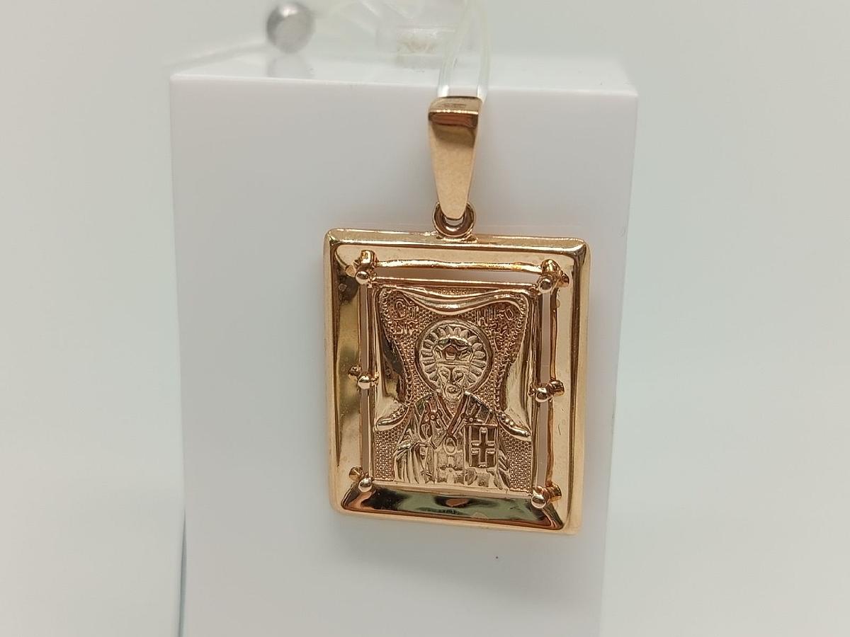 ПОДВЕСКА ИКОНА без камня (Au 585)