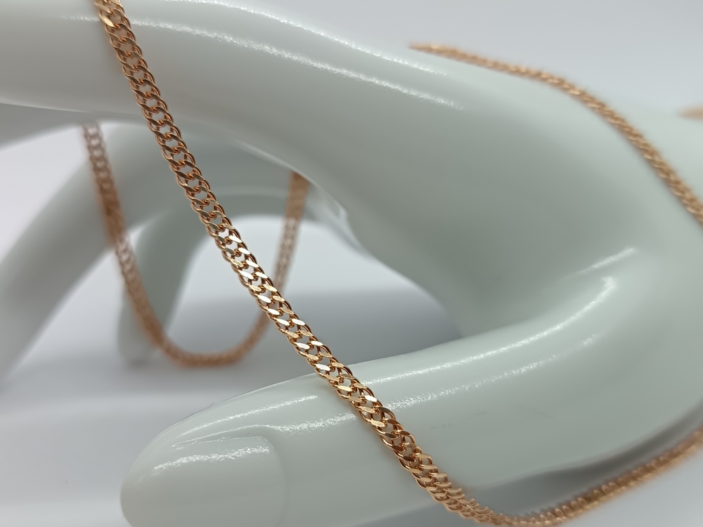 ЦЛР2585 ЦЕПЬ ПОЛНОВЕСНАЯ Ромб двойной (Au 585)