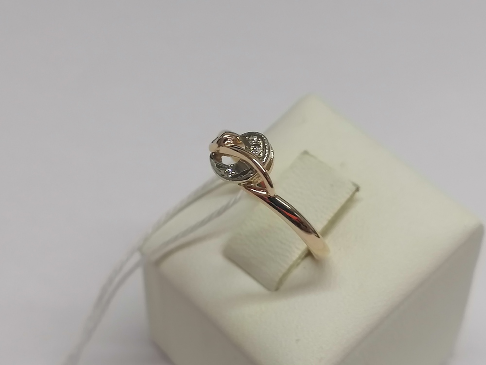 КОЛКМИ585 КОЛЬЦО С КАМНЯМИ (Au 585)