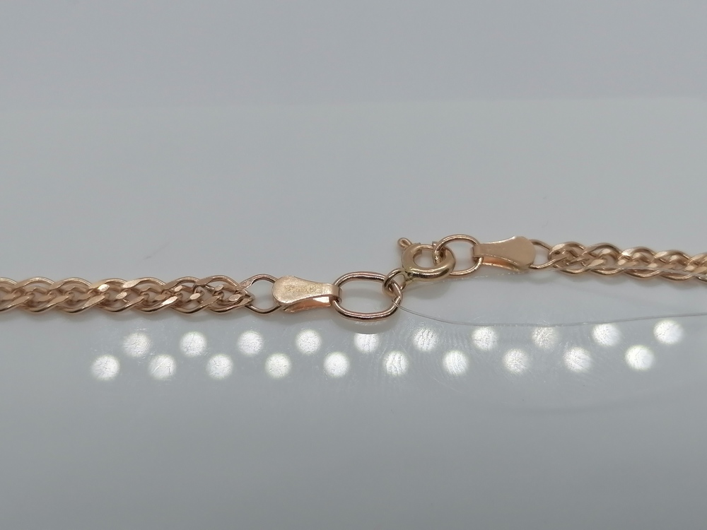 8060155П-45 ЦЕПЬ ПУСТОТЕЛАЯ Нона (Au 585)