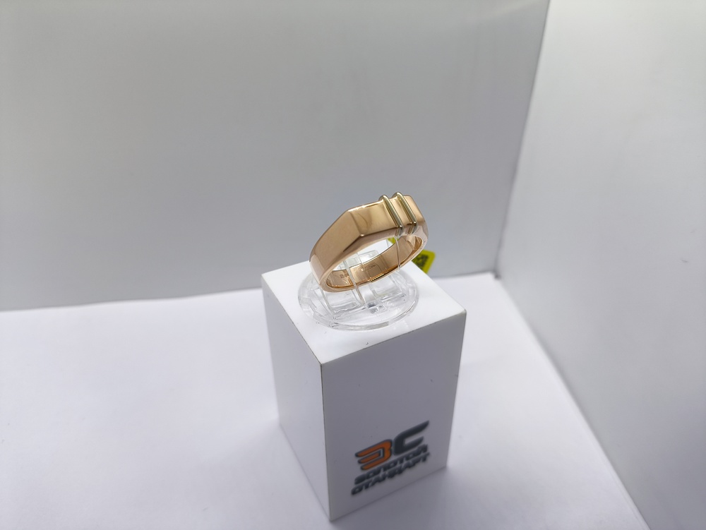 КОЛЬЦО ПЕЧАТКА без камня (Au 585)