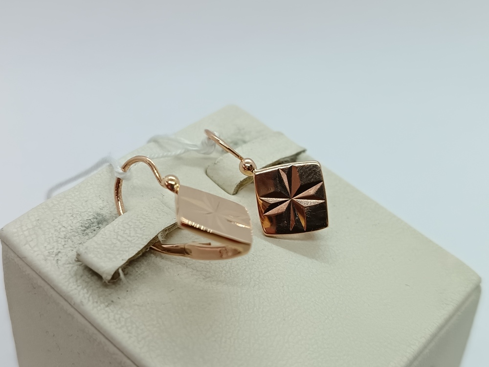 СЕРЬГИ БЕЗ КАМНЯ (Au 583)