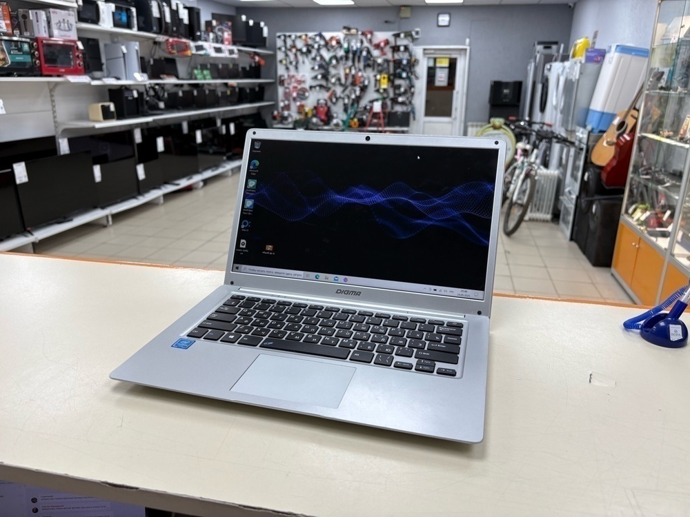 Ноутбук DIGMA; Celeron N4020, Intel UHD Graphics, 4 Гб, Нет, 80 Гб