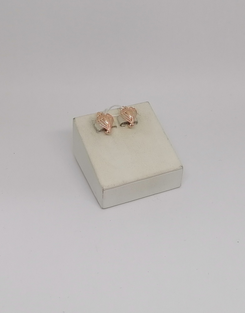 СЕРЬГИ БЕЗ КАМНЯ (Au 585)