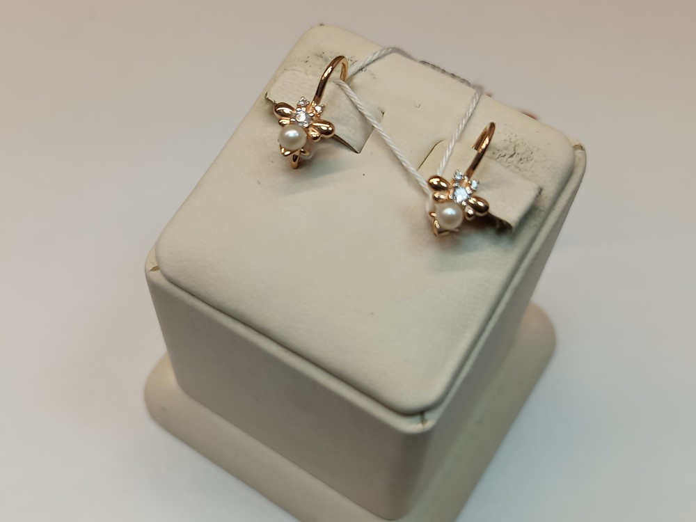 СЕРЬГИ С КАМНЯМИ (Au 585)