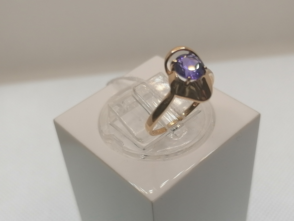 КОЛЬЦО С КАМНЕМ (Au 585)