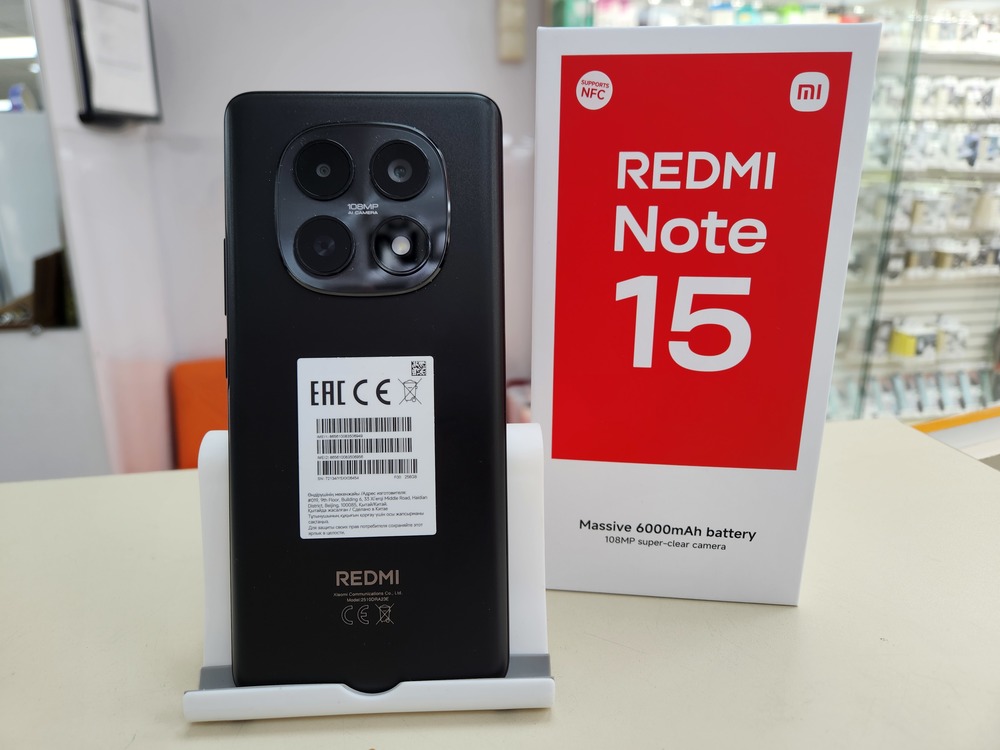 Смартфон Xiaomi Redmi Note 15 8/256
