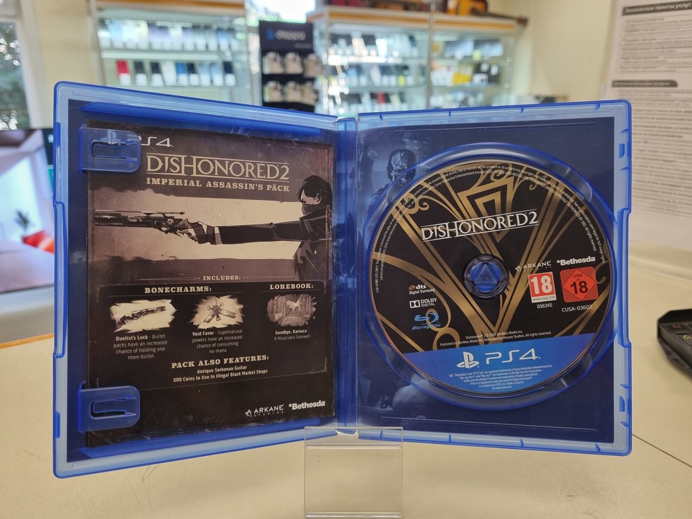 Игра Playstation 4 Dishonored 2