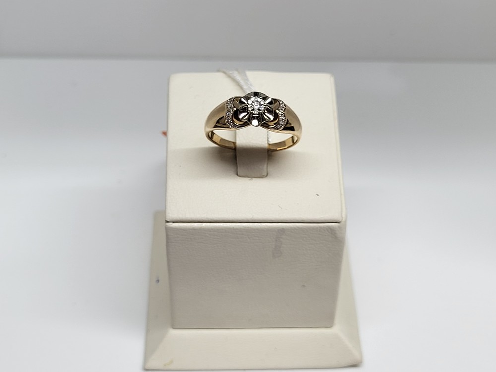 КОЛЬЦО БРИЛЛИАНТ Au 585