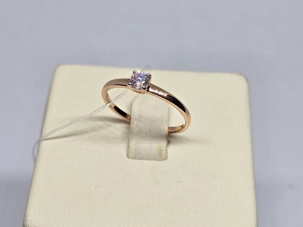 51-110-01946-1 КОЛЬЦО С КАМНЕМ (Au 585)